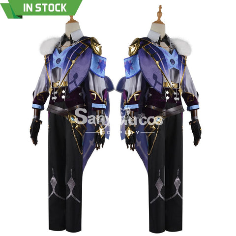 【In Stock】Game Genshin Impact Cosplay Kaeya Alberich Costume Plus Size Costumes