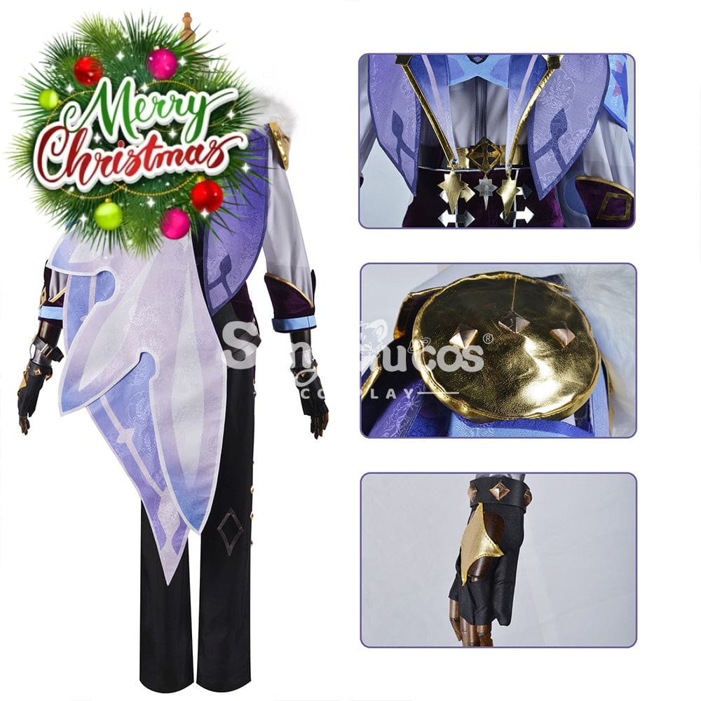 【In Stock】Game Genshin Impact Cosplay Kaeya Alberich Costume Plus Size Costumes