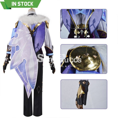 【In Stock】Game Genshin Impact Cosplay Kaeya Alberich Costume Plus Size Costumes