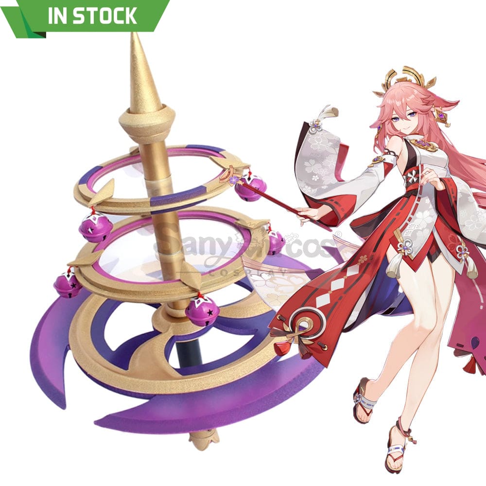 【In Stock】Game Genshin Impact Cosplay Kagura’s Verity Yae Miko Accessory Prop