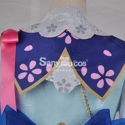 【In Stock】Game Genshin Impact Cosplay Kamisato Ayaka Costume Plus Size Costumes