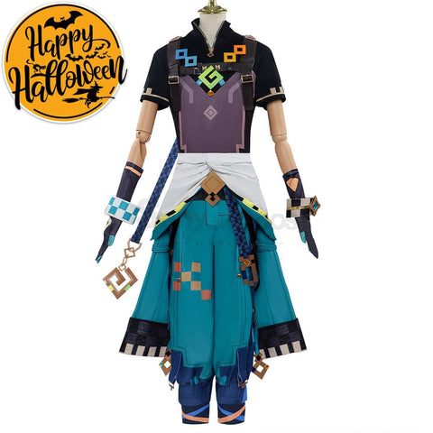 【In Stock】Game Genshin Impact Cosplay Kinich Costume Costumes