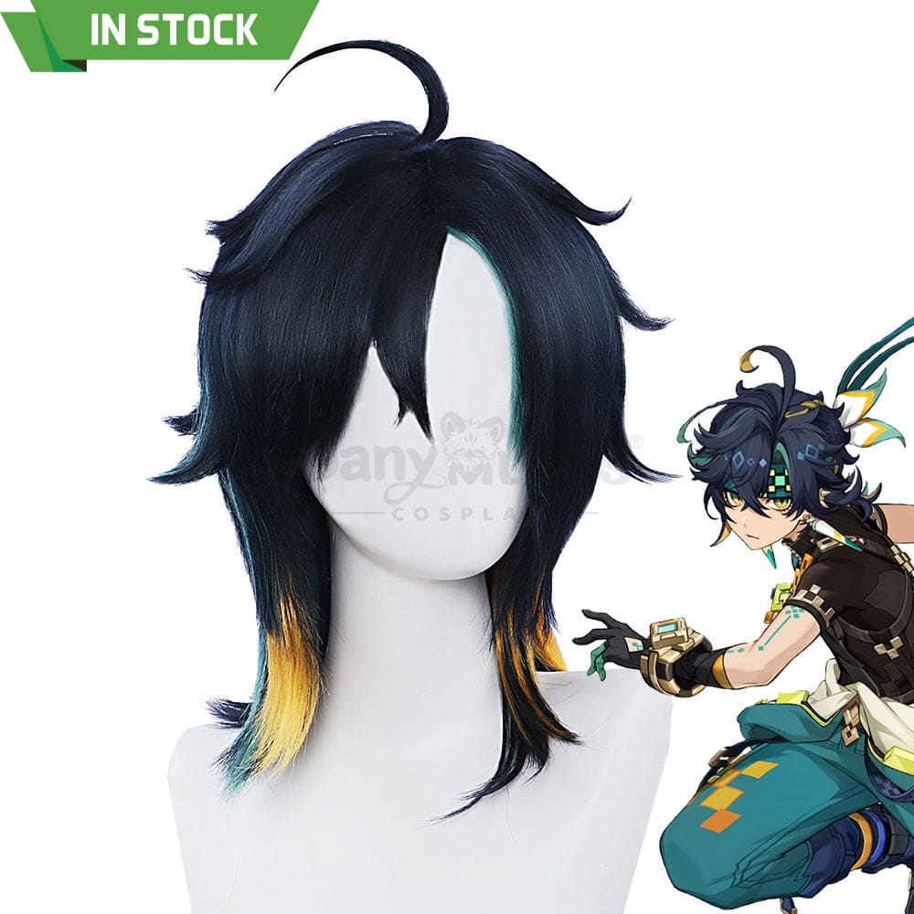 【In Stock】Game Genshin Impact Cosplay Kinich Wig Wigs