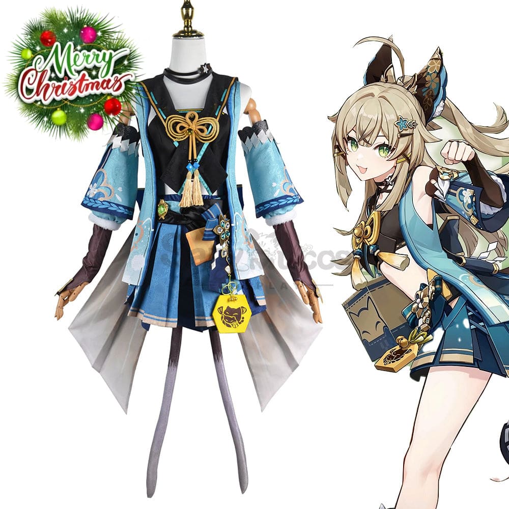 【In Stock】Game Genshin Impact Cosplay Kirara Costume Economic Version Costumes