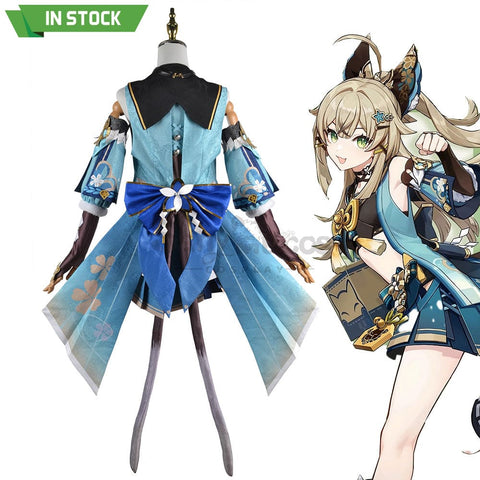 【In Stock】Game Genshin Impact Cosplay Kirara Costume Economic Version Costumes