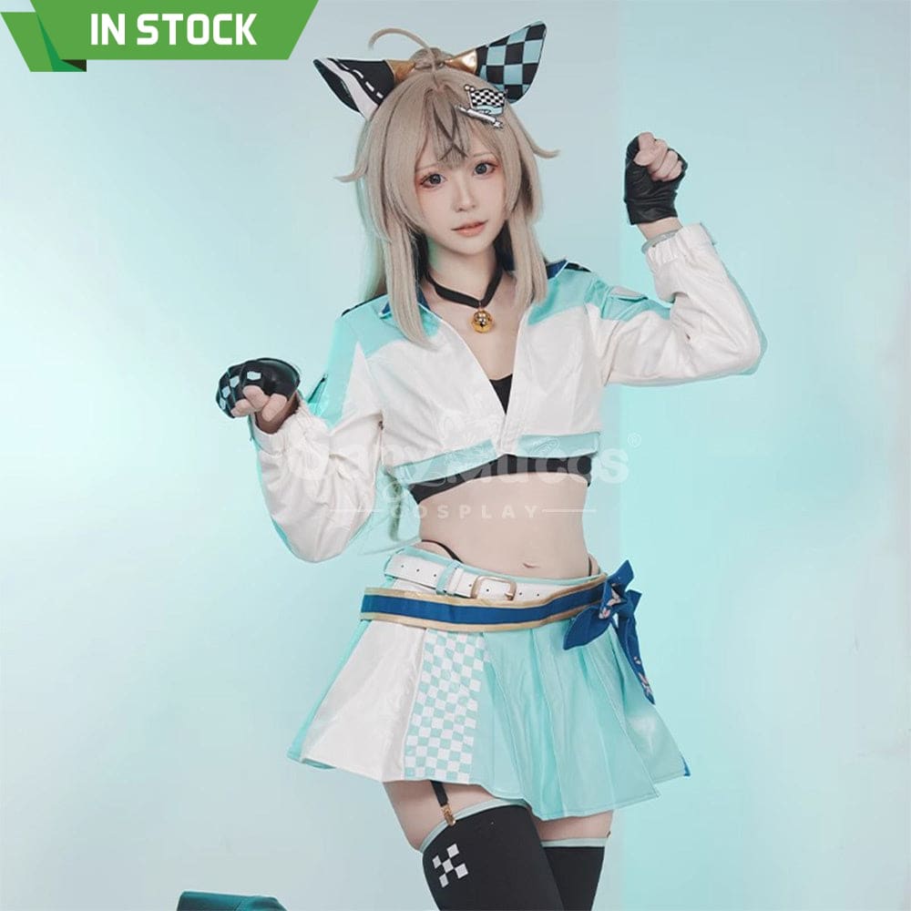 Game Genshin Impact Cosplay Kirara Racing Costume Costumes