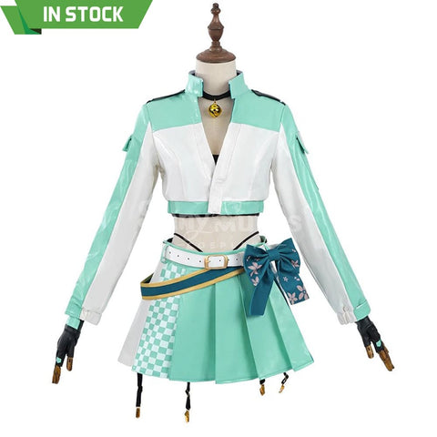 Game Genshin Impact Cosplay Kirara Racing Costume Costumes
