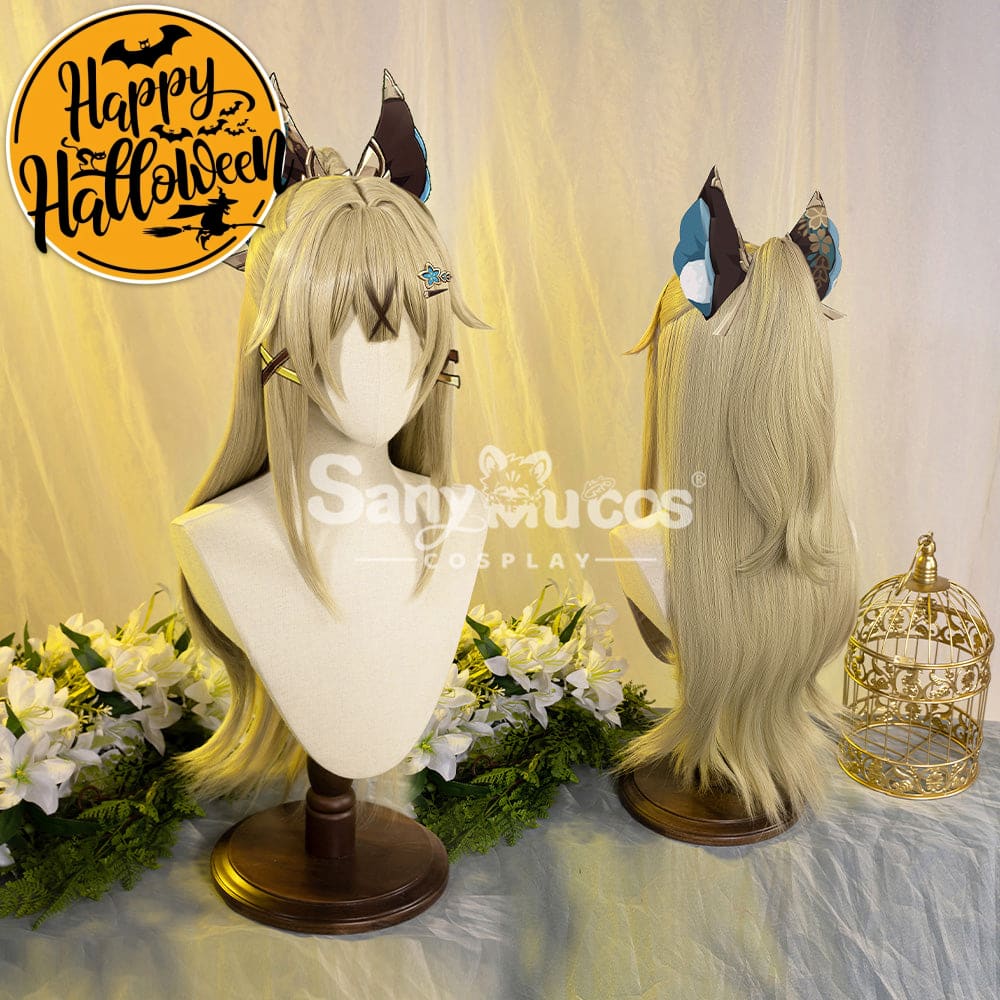 Game Genshin Impact Cosplay Kirara Wig Wigs