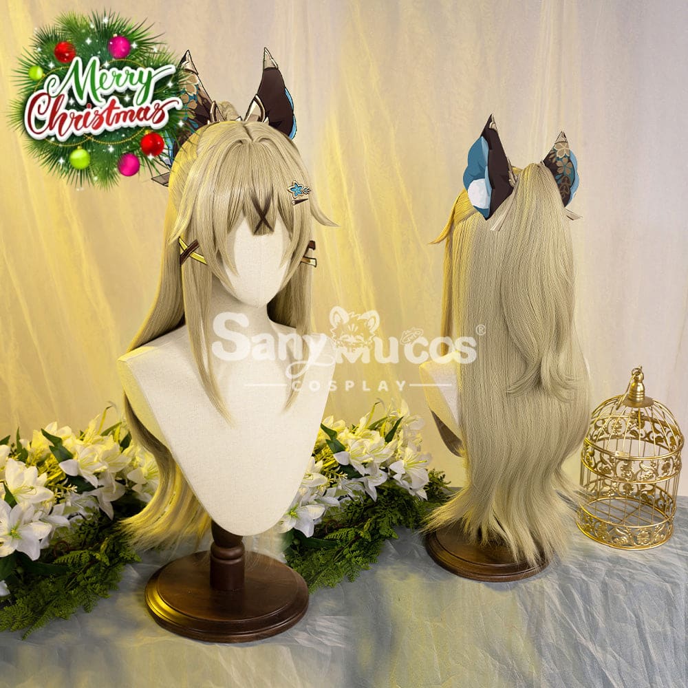 Game Genshin Impact Cosplay Kirara Wig Wigs