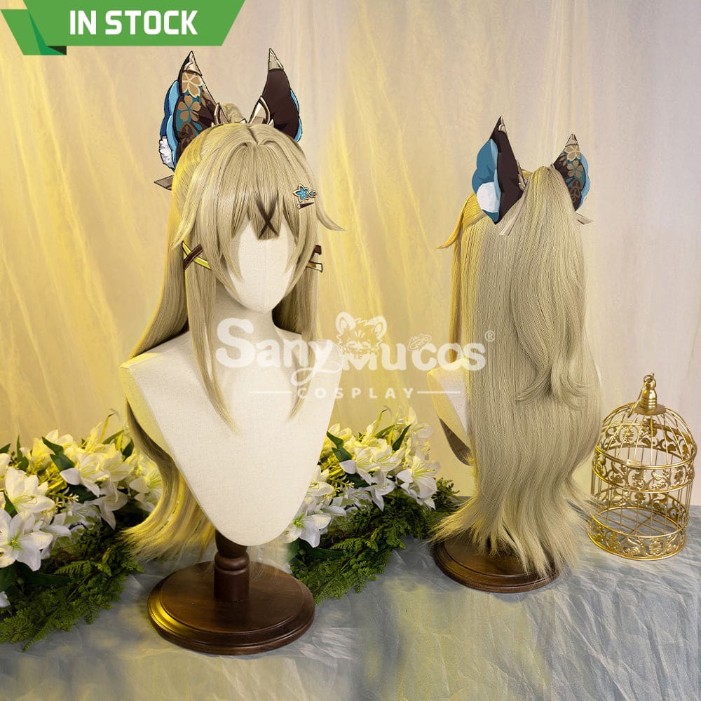 Game Genshin Impact Cosplay Kirara Wig Wigs