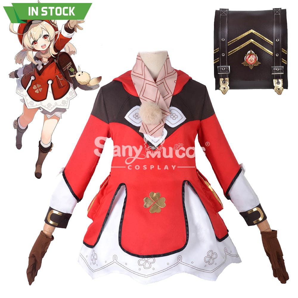 【In Stock】Game Genshin Impact Cosplay Klee Costume Plus Size Costumes