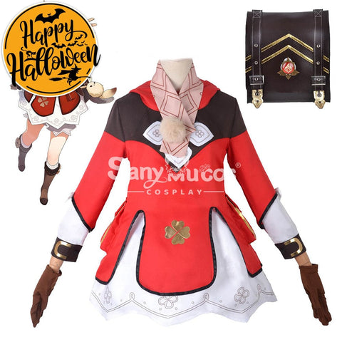 【In Stock】Game Genshin Impact Cosplay Klee Costume Plus Size Costumes