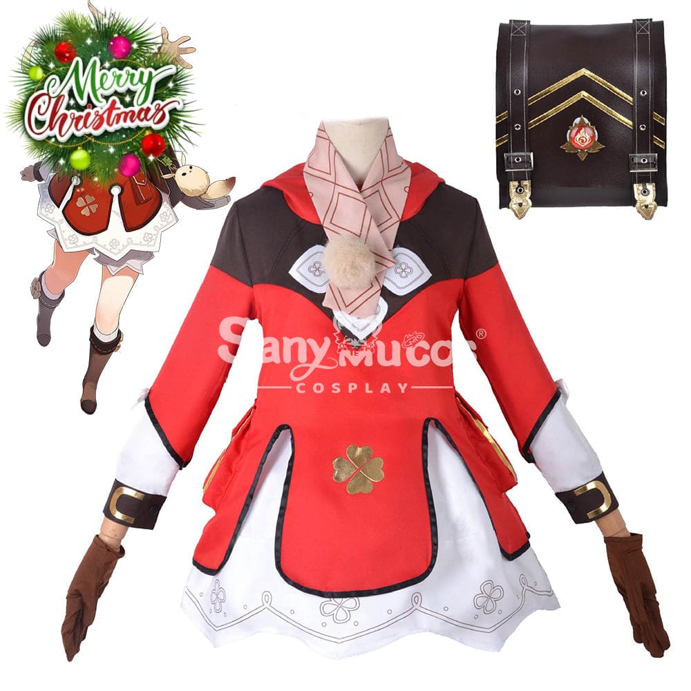 【In Stock】Game Genshin Impact Cosplay Klee Costume Plus Size Costumes