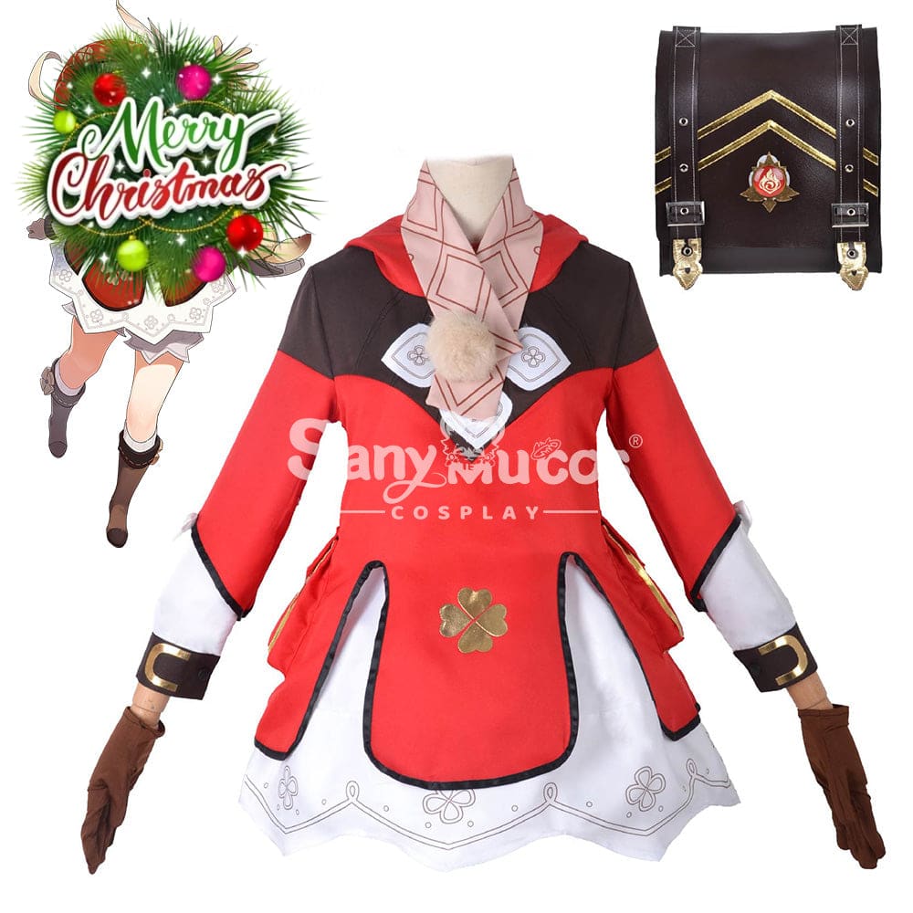 【In Stock】Game Genshin Impact Cosplay Klee Costume Plus Size Costumes