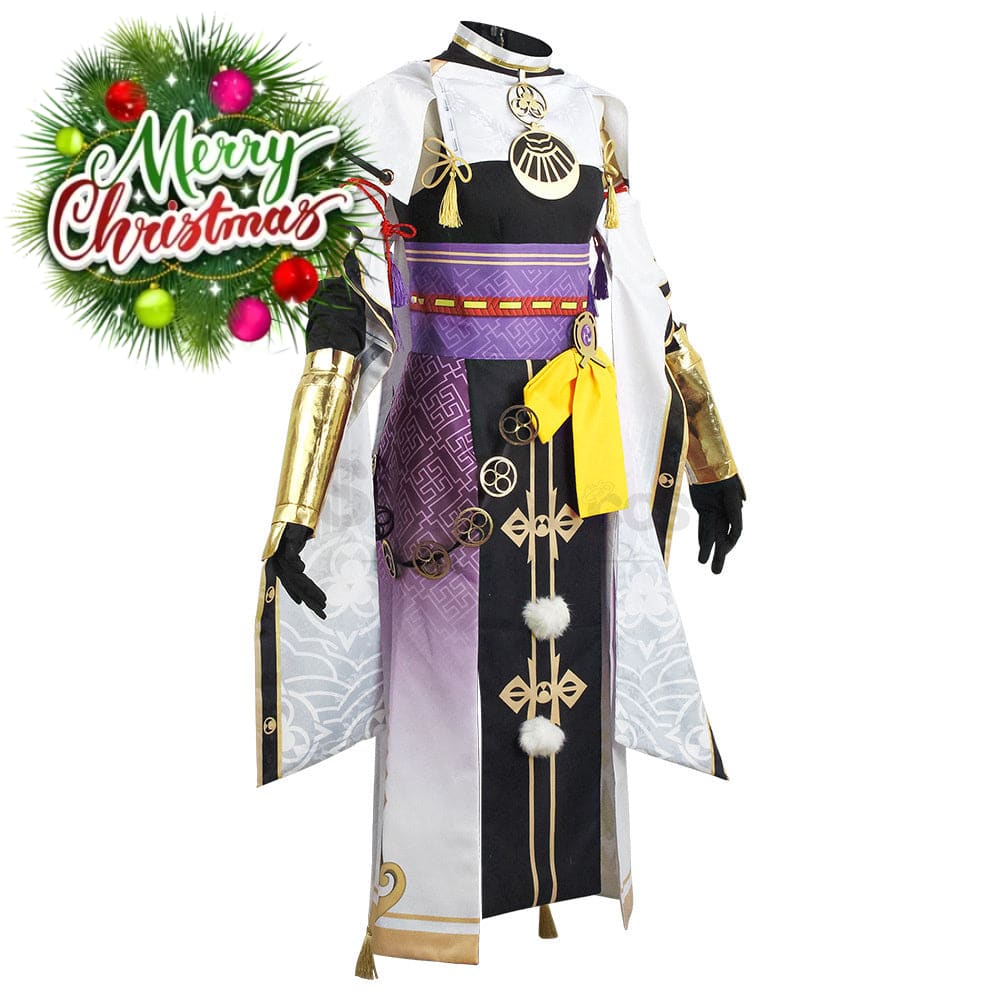 【In Stock】Game Genshin Impact Cosplay Kujo Sara Costume Costumes