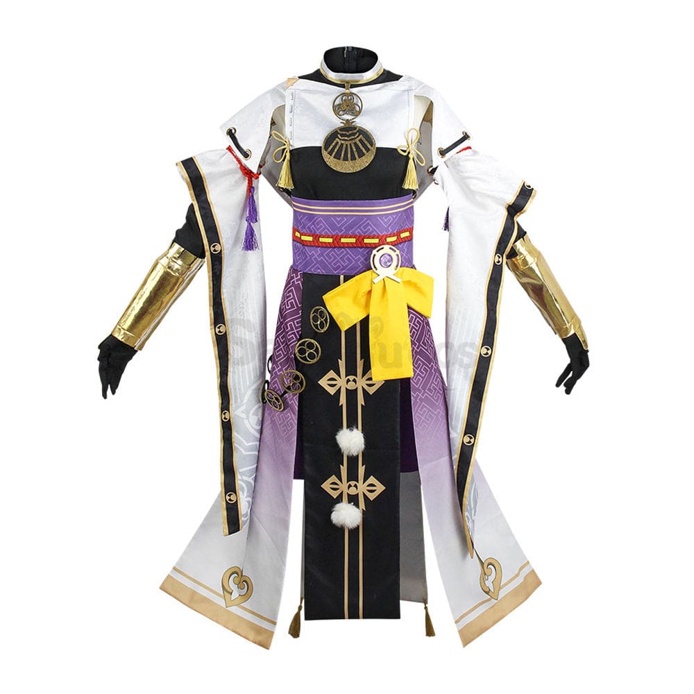 【In Stock】Game Genshin Impact Cosplay Kujo Sara Costume Costumes