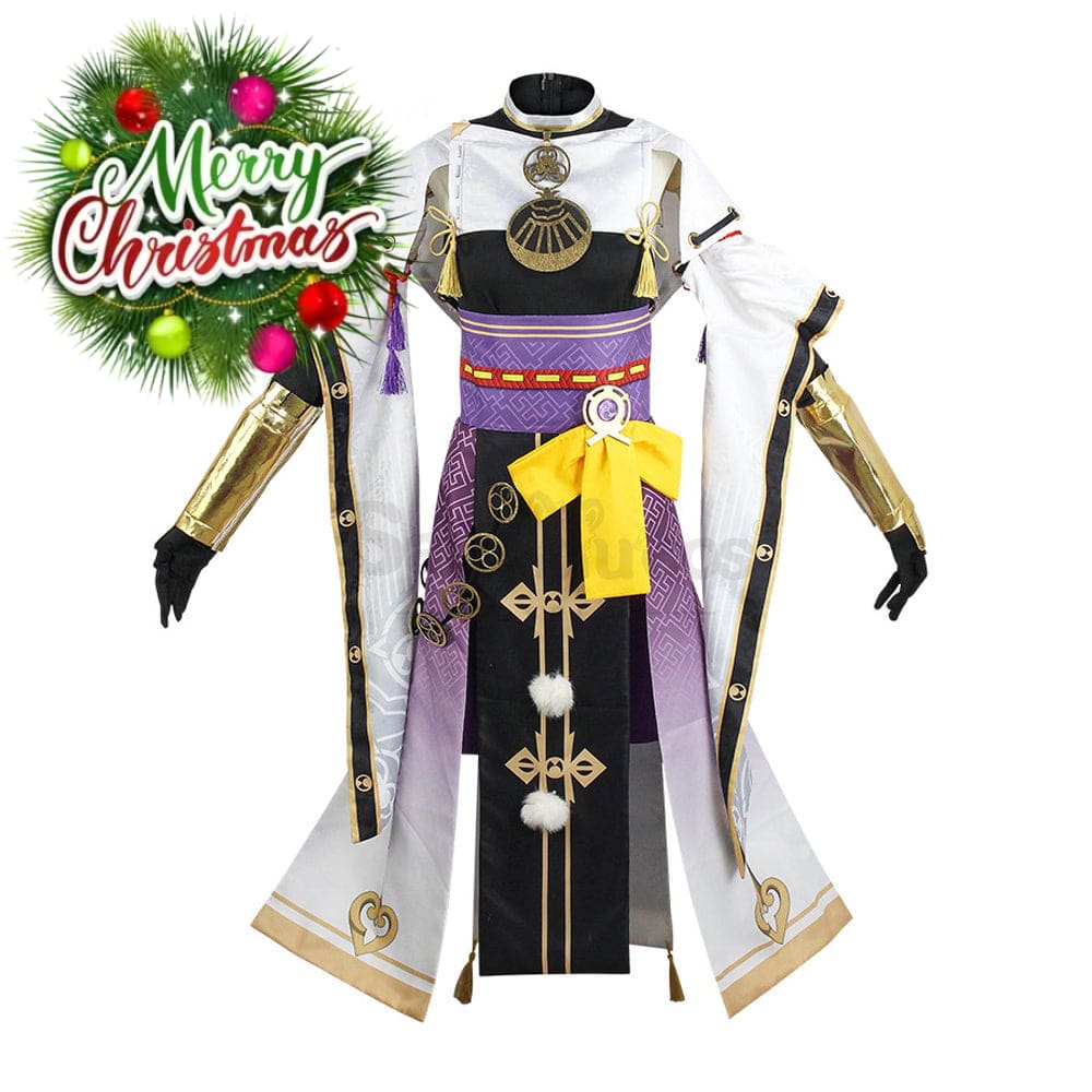 【In Stock】Game Genshin Impact Cosplay Kujo Sara Costume Costumes