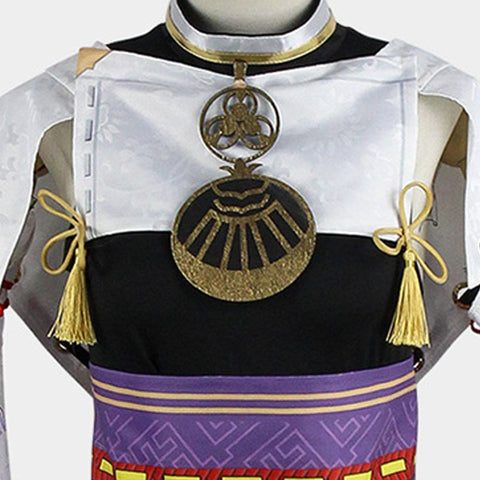 【In Stock】Game Genshin Impact Cosplay Kujo Sara Costume Costumes