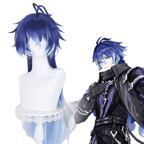 【In Stock】Game Genshin Impact Cosplay Kyryll Chudomirovich Flins Cosplay Wig Cosplay Wigs