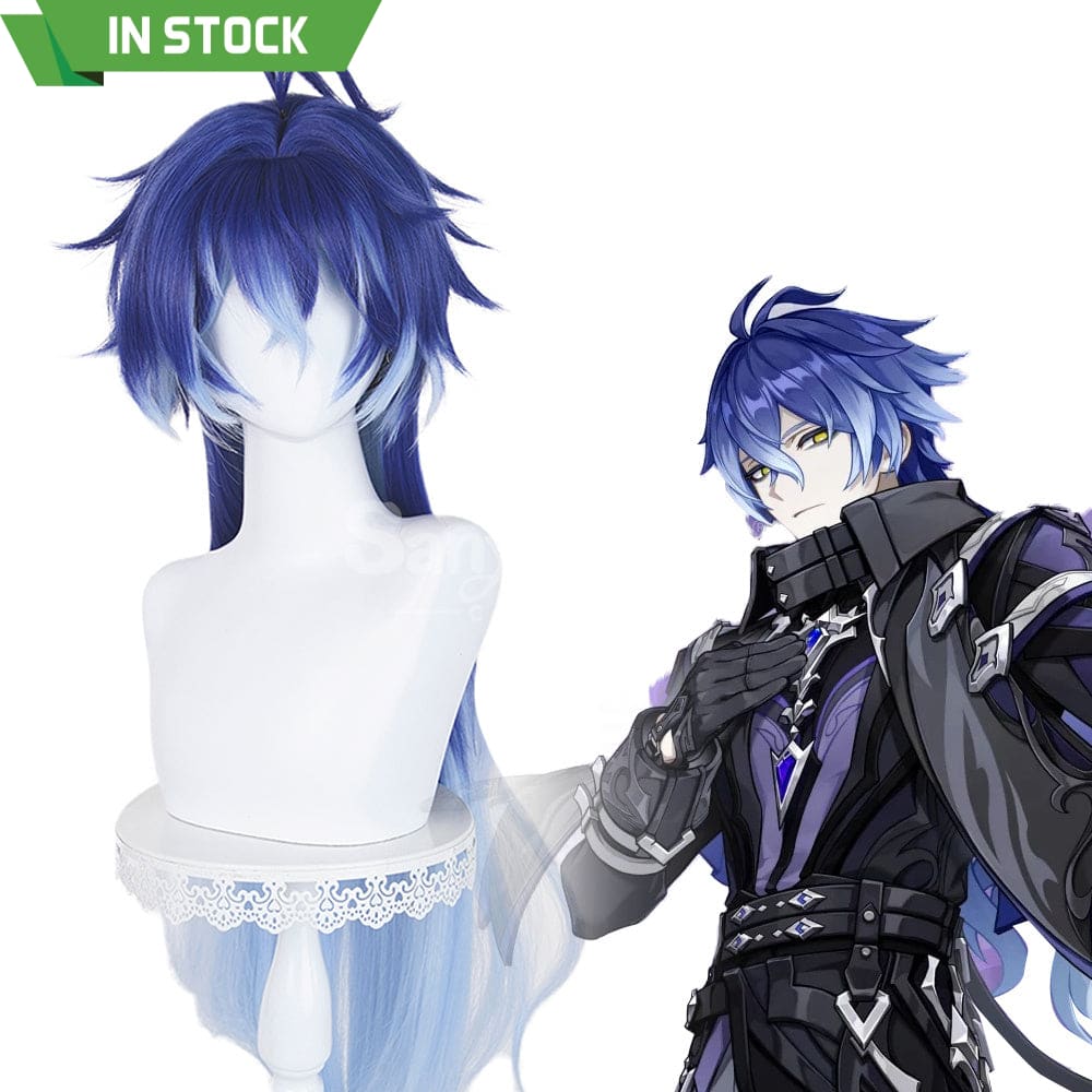 【In Stock】Game Genshin Impact Cosplay Kyryll Chudomirovich Flins Cosplay Wig Cosplay Wigs