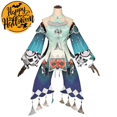 【In Stock】Game Genshin Impact Cosplay Lan Yan Cosplay Costume Cosplay Costumes