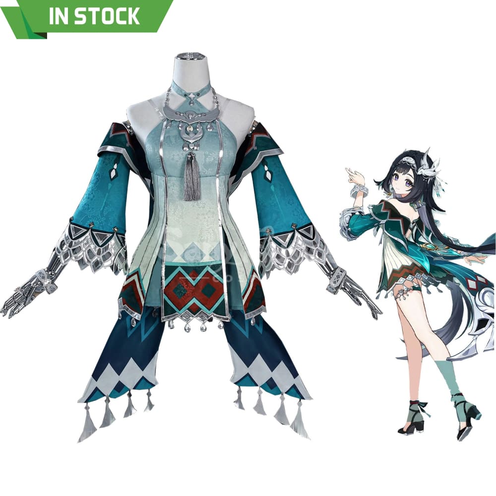 【Pre-Sale】Game Genshin Impact Cosplay Lan Yan Cosplay Costume Premium Edition Cosplay Costumes