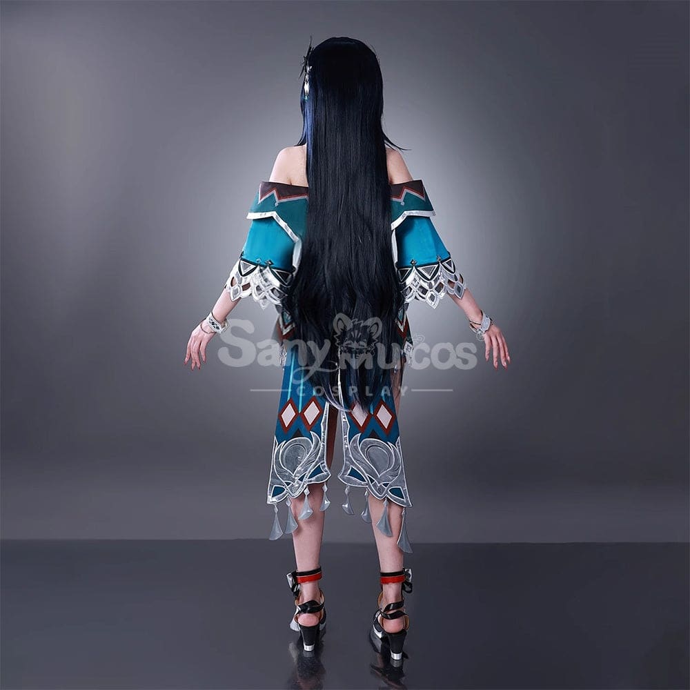 【In Stock】Game Genshin Impact Cosplay Lan Yan Cosplay Costume Premium Edition Cosplay Costumes