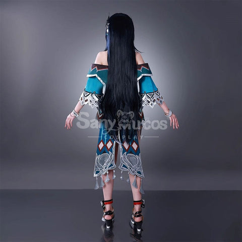 【In Stock】Game Genshin Impact Cosplay Lan Yan Cosplay Costume Premium Edition Cosplay Costumes