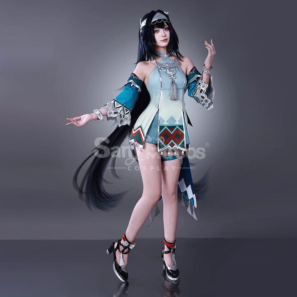 【In Stock】Game Genshin Impact Cosplay Lan Yan Cosplay Costume Premium Edition Cosplay Costumes