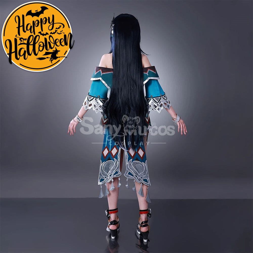 【In Stock】Game Genshin Impact Cosplay Lan Yan Cosplay Costume Premium Edition Cosplay Costumes