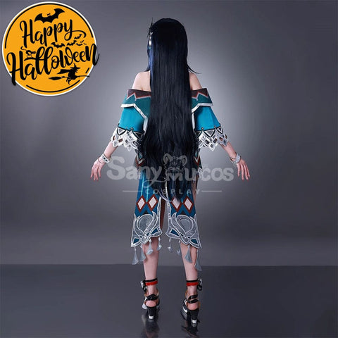 【In Stock】Game Genshin Impact Cosplay Lan Yan Cosplay Costume Premium Edition Cosplay Costumes
