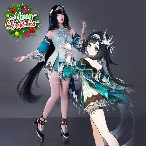 【In Stock】Game Genshin Impact Cosplay Lan Yan Cosplay Costume Premium Edition Cosplay Costumes