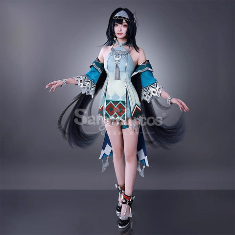 【In Stock】Game Genshin Impact Cosplay Lan Yan Cosplay Costume Premium Edition Cosplay Costumes