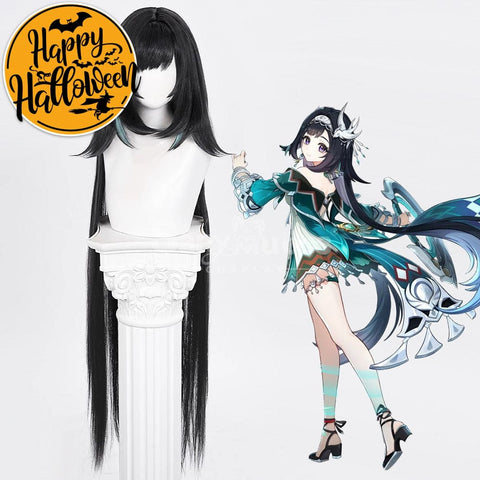 Game Genshin Impact Cosplay Lan Yan Wig Wigs