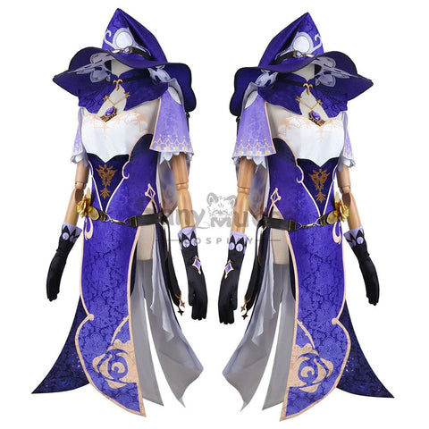 【In Stock】Game Genshin Impact Cosplay Lisa Costume Plus Size Costumes