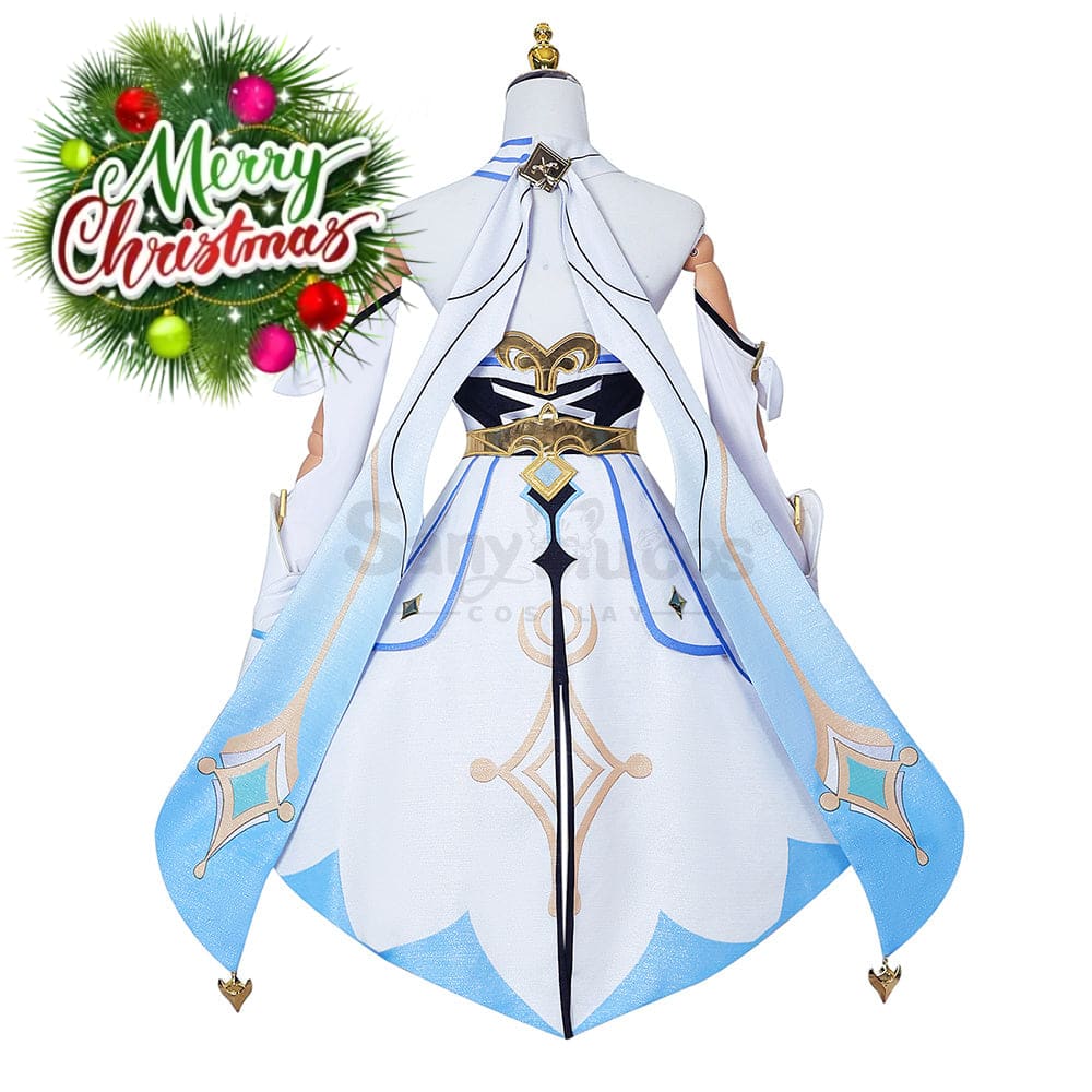 【In Stock】Game Genshin Impact Cosplay Lumine Costume Plus Size Costumes