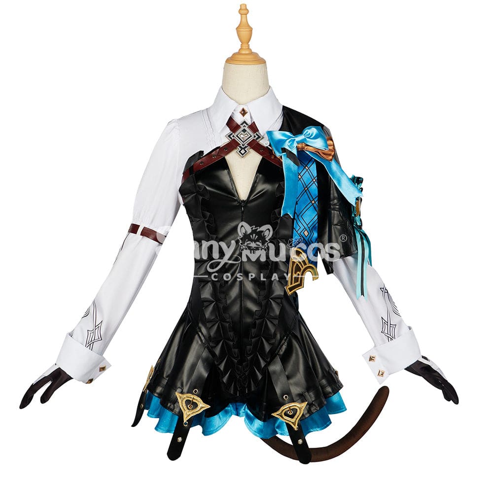 【In Stock】Game Genshin Impact Cosplay Lynette Costume Plus Size Costumes