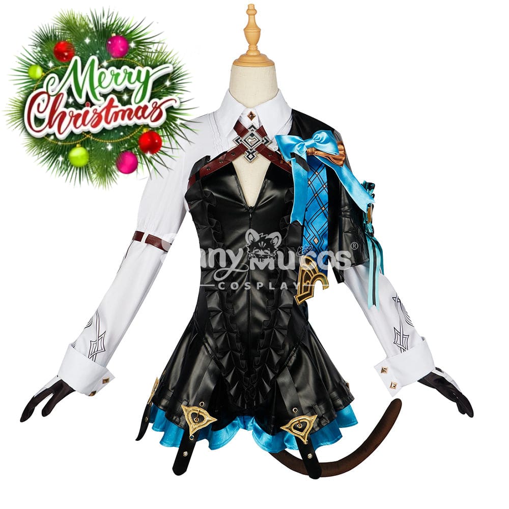 【In Stock】Game Genshin Impact Cosplay Lynette Costume Plus Size Costumes