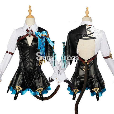 【In Stock】Game Genshin Impact Cosplay Lynette Costume Plus Size Costumes