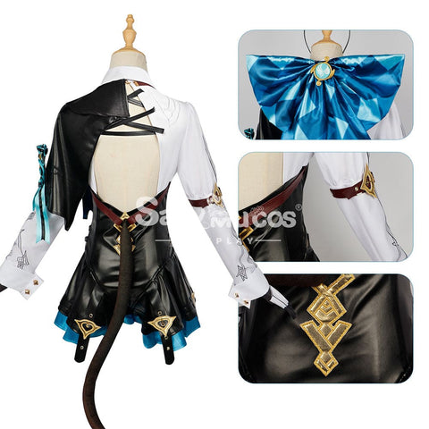 【In Stock】Game Genshin Impact Cosplay Lynette Costume Plus Size Costumes