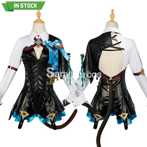 【In Stock】Game Genshin Impact Cosplay Lynette Costume Plus Size Costumes