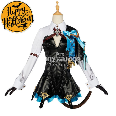 【In Stock】Game Genshin Impact Cosplay Lynette Costume Plus Size Costumes