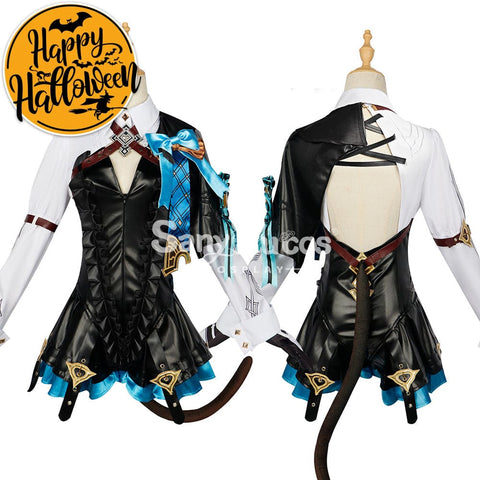 【In Stock】Game Genshin Impact Cosplay Lynette Costume Plus Size Costumes
