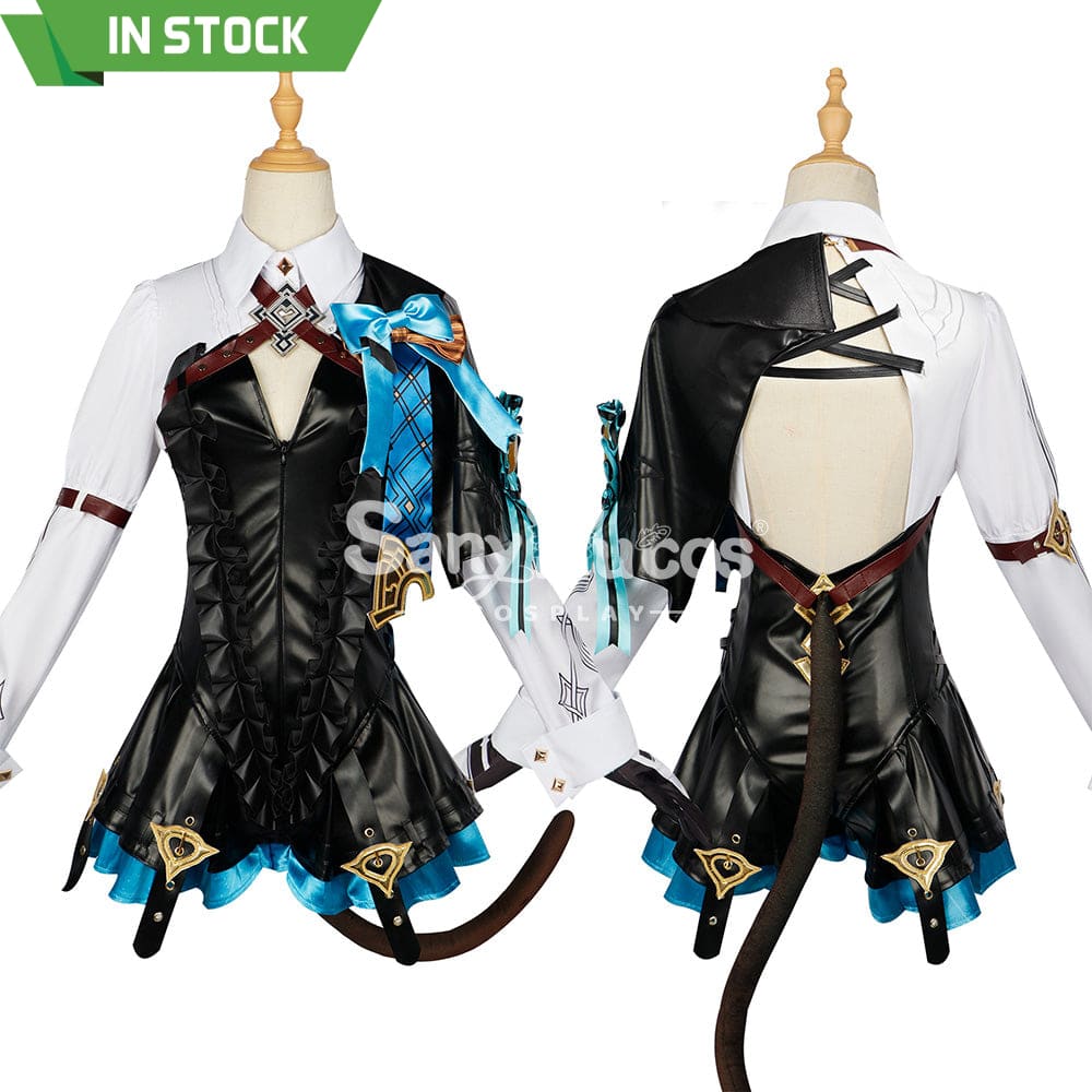 【In Stock】Game Genshin Impact Cosplay Lynette Costume Plus Size Costumes