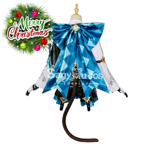 【In Stock】Game Genshin Impact Cosplay Lynette Costume Plus Size Costumes