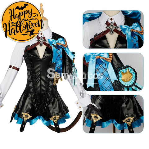 【In Stock】Game Genshin Impact Cosplay Lynette Costume Plus Size Costumes