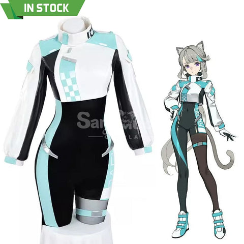 【Pre-Sale】Game Genshin Impact Cosplay Lynette Snezhevna Racing Costume Costumes