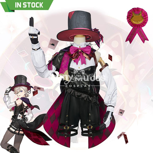 【In Stock】Game Genshin Impact Cosplay Lyney Costume Plus Size Costumes 1000