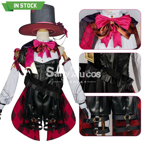 【In Stock】Game Genshin Impact Cosplay Lyney Costume Plus Size Costumes