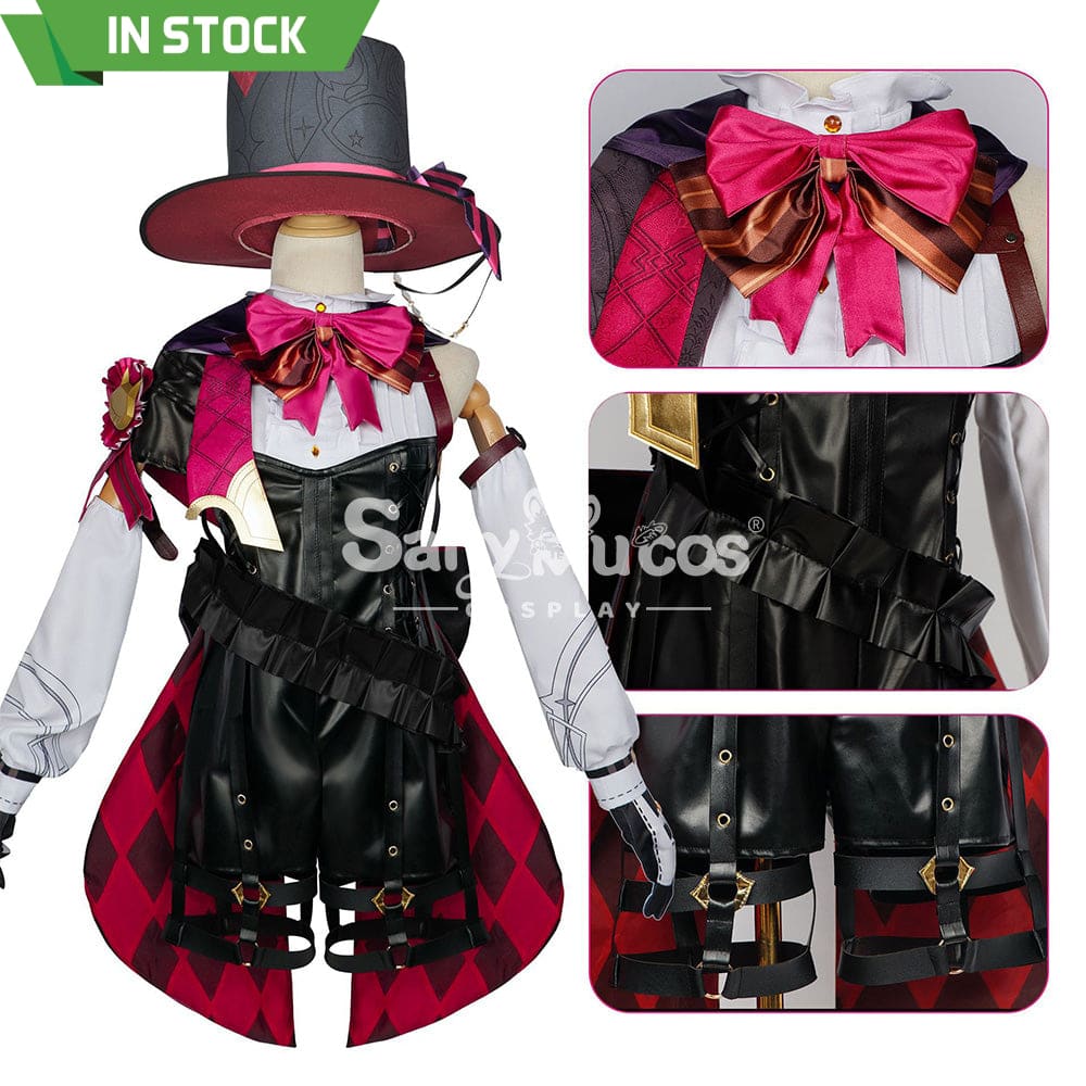 【In Stock】Game Genshin Impact Cosplay Lyney Costume Plus Size Costumes